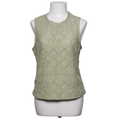 Object, Top, Größe: L, Grün, Blumen, Spitze, Damen #aTF
