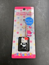 Hello Kitty Phone Charm Robot Maid MOVABLE 2010 Sanrio RARE