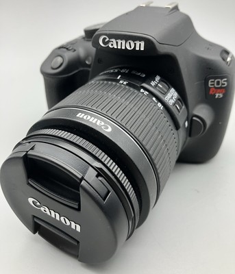 Canon EOS Rebel 1200D T5 18.0 MP DSLR Camera Kit w/ Canon EFS 18- 55mm Lens