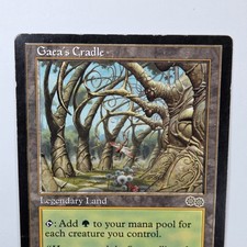 Gaea's Cradle Magic: The Gathering Urza's Saga Rare Individual