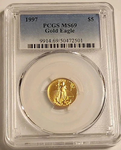1997 American Gold Eagle 1/10 oz — photo from the most recent tracked eBay sale