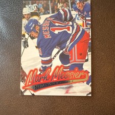 Fleer Ultra 1996-97 Mark Messier #109 New York Rangers Ice Hockey