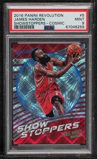 2016 Panini Revolution Show Stoppers Cosmic /100 James Harden #5 PSA 9 MINT 5lz