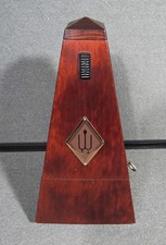 Wittner Metronome Wind-Up Pyramid Wood Grain Made in W. Germany AS-IS Parts