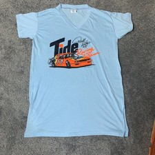 Vintage 1980’s Darrel Waltrip #17 TIDE NASCAR SLEEP SHIRT XL