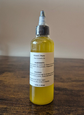 Haarwachstum Öl Hair growth oil Herbal Infused 100ml 3.38 oz Rosemary Peppermint