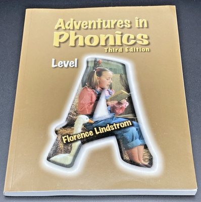 Adventures in Phonics Third Edition Level A Workbook Reading Spelling Homeschool