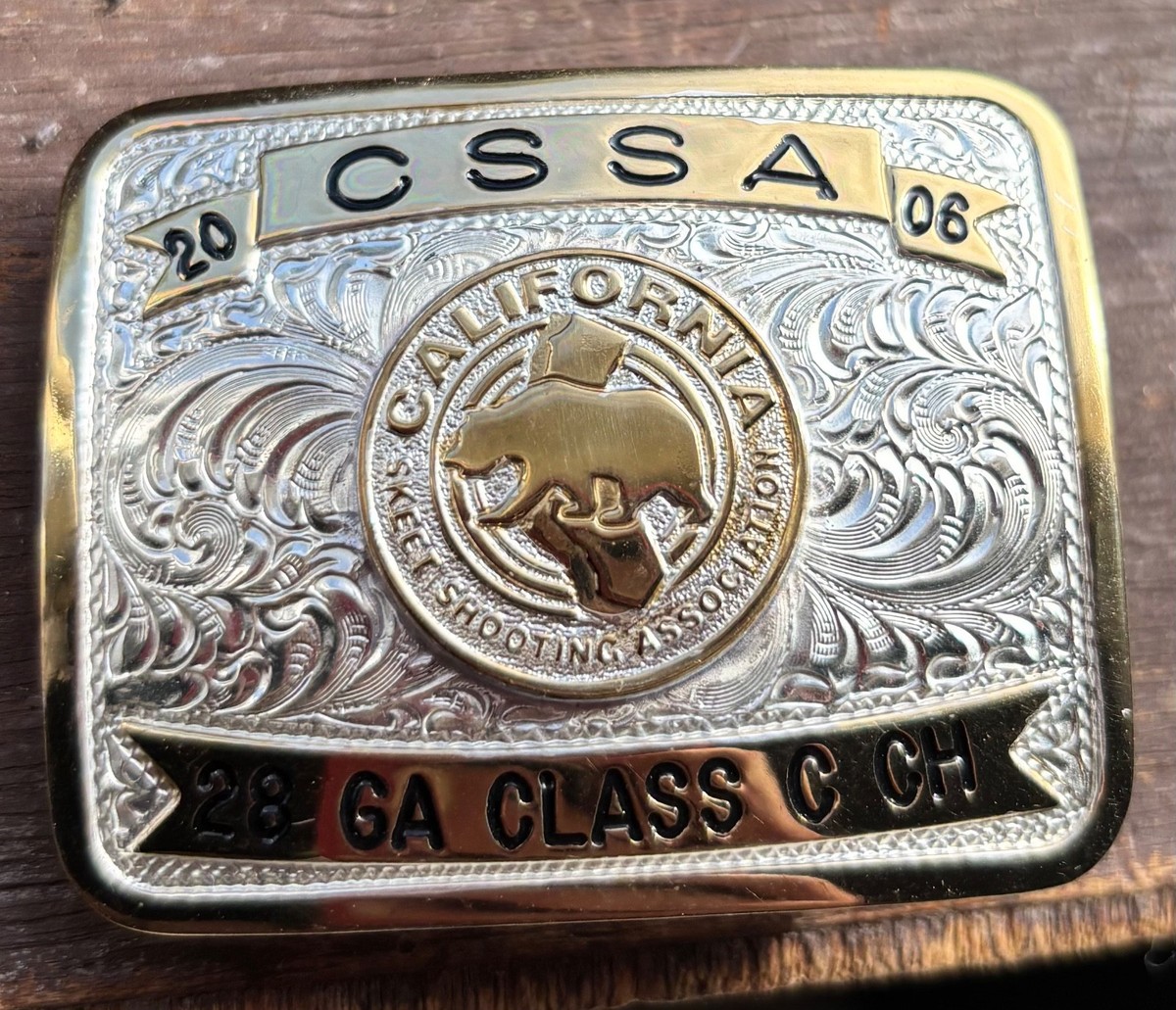 vintage 2006 skeet shooting champion belt buckle | eBay