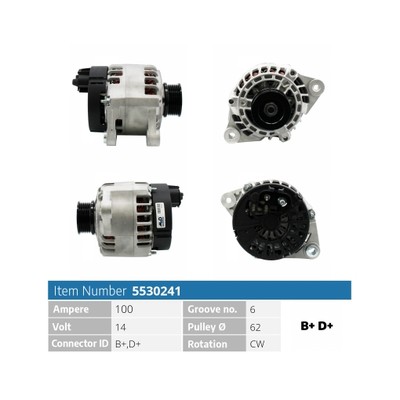 Wechselstromgenerator EB1801Q 944390406310 46765835 63321418010 063321801010