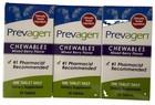 FOR 3 BOXES Prevagen Improves Memory Mixed Berry Chewable Tablets 30 Count 2026+