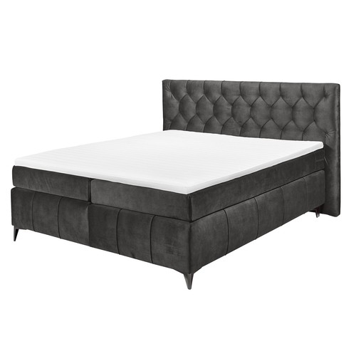 Boxspringbett - espresso - Tonnentaschenfederkern - H2 - 180x200 cm Doppelbett - Bild 2 von 7
