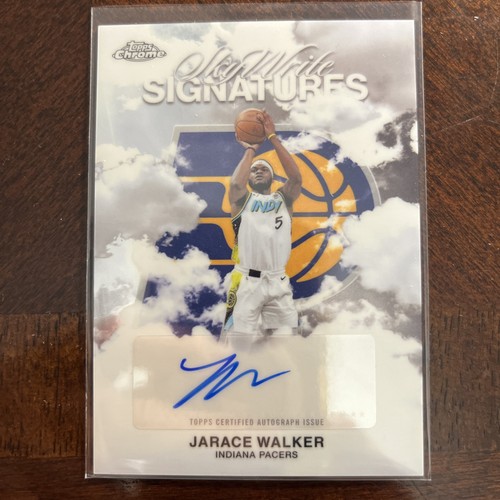 2025 Topps Chrome Jarace Walker Sky Write Signatures (RAW)