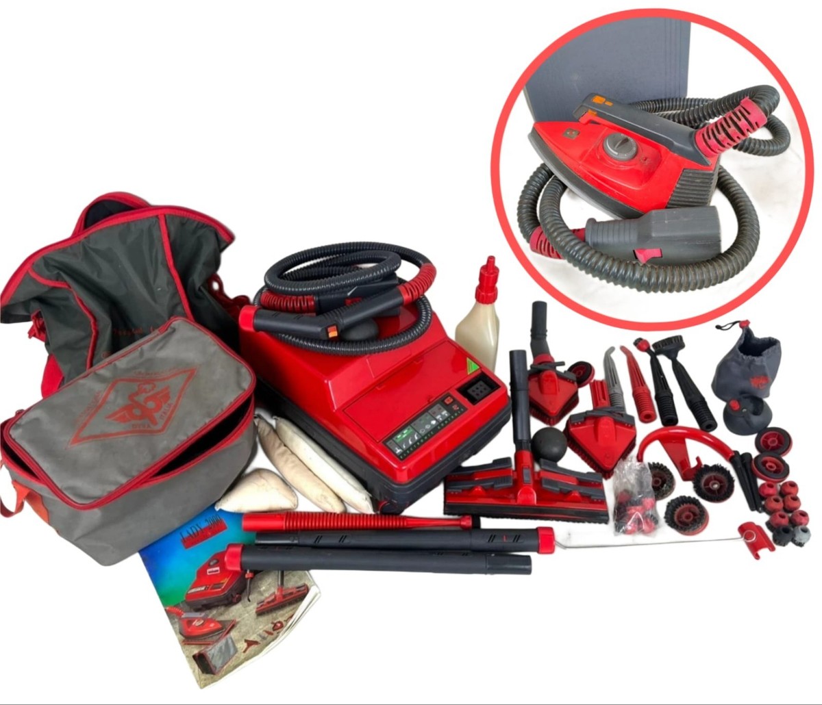 Sistema Pulizia vapore PRO DYVA Lady2000+Accessori+Ferro Stiro Usato Working-XXX | eBay Sistema Pulizia vapore PRO DYVA Lady2000+Accessori+Ferro Stiro Usato Working-XXX | eBay