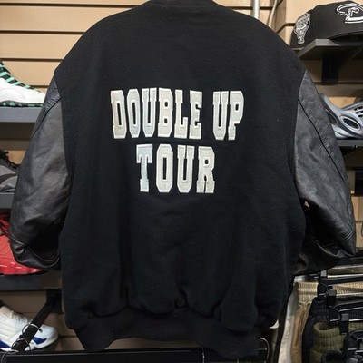 RARE 2007 Vintage R Kelly  Double Up Tour  Bus Drivers Varsity Jacket Large