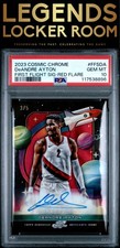 2023 Topps Cosmic Chrome First Flight Signatures Deandre Ayton 3/5 PSA 10