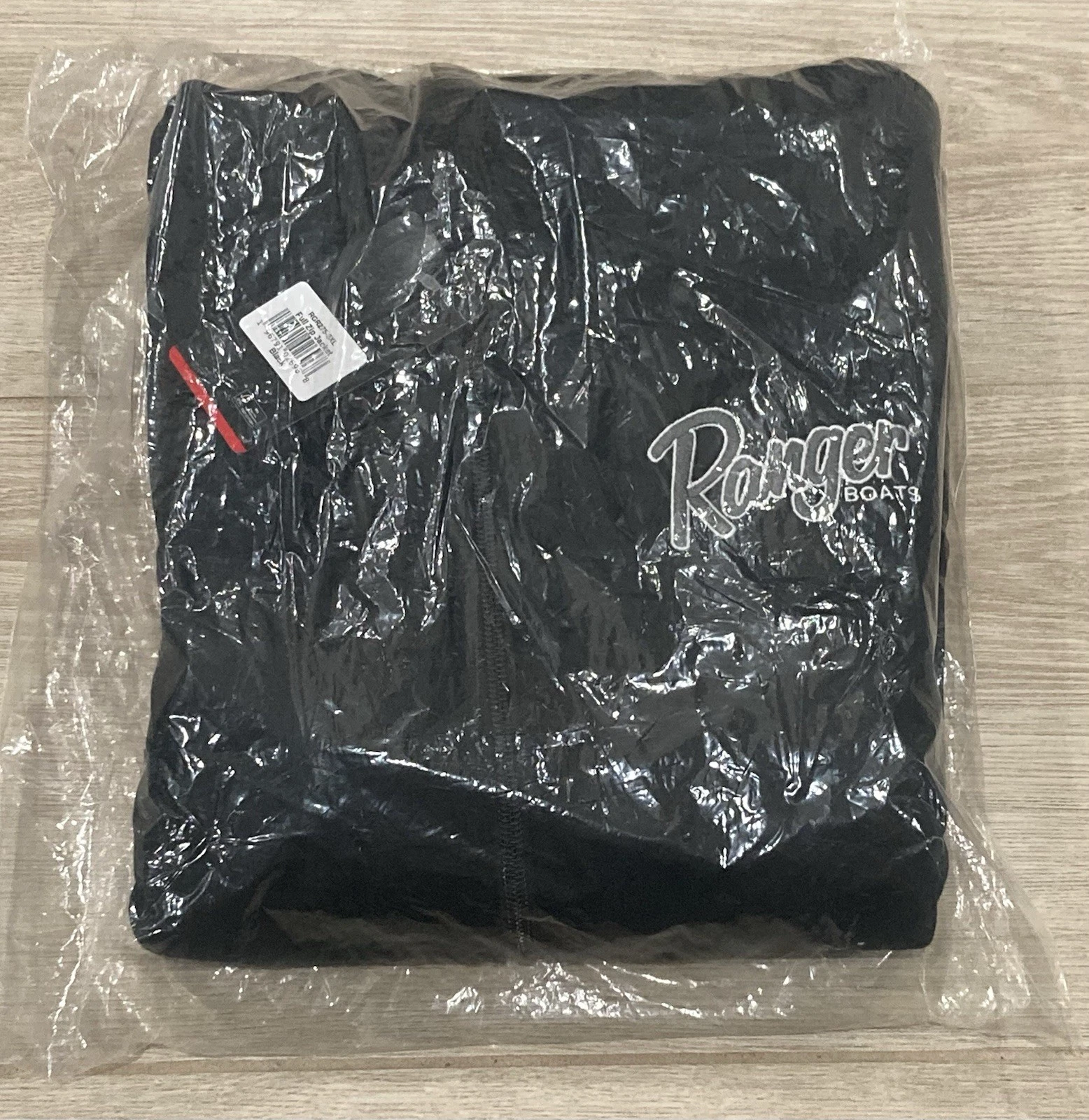 NWT Ranger Boats 3XL Black Full Zip Fleece Performance Mens Jacket New