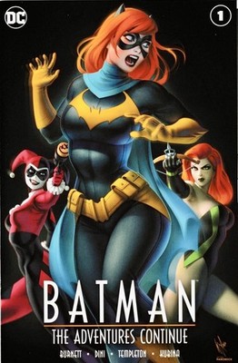 Batman: The Adventures Continue #1 Black Flag Warren Louw Excl Trade LTD 3000  