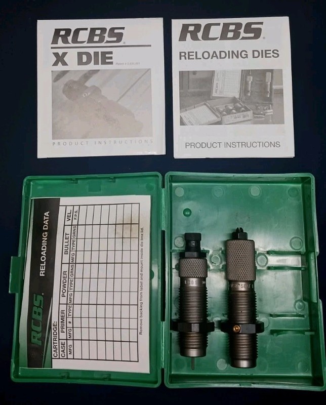 RCBS X-Die FL Two Die Set For .300 Winchester Short Magnum Part #30812; GROUP X