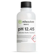 Milwaukee MA9112 pH 12.45 Calibration Solution, 