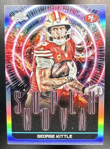 2025 Topps Cosmic Chrome George Kittle Base (RAW)