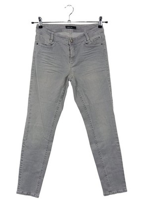 MARC CAIN Skinny Jeans Damen Jeans Gr. DE 38 hellgrau Casual-Look
