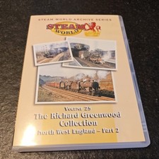 Steam World Archive Series Vol 25 Richard Greenwood North West Part 2 trains DVD