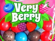 Very Berry Mix Gumballs 4 LBs Bulk Vending Machine Candy Gum Ball