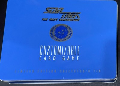 Star Trek TNG Customizable Card Game Never Used in Box with COA