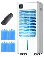 Smart Portable Air Conditioners, 3-IN-1 Evaporative Air Cooler, Quiet Operati...