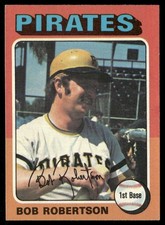 1975 Topps Bob Robertson 409 Pittsburgh Pirates