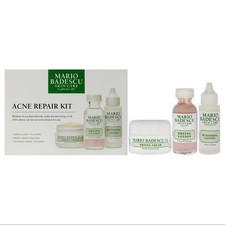 Mario Badescu Acne Repair 3 Pc Kit Set Drying Cream Buffering Lotion NEW IN BOX