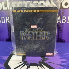 MEZCO ONE 12 BLACK PANTHER Figure MISB NOS 1 12 Scale Marvel