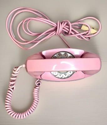 Vintage 1964 Western Electric 702B Pink Rotary Phone Bell System