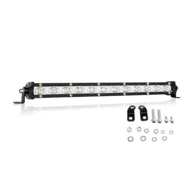 13 Inch 60W Single Row Led Light Bar Spot Beam Slim Off Road Light Fog Work