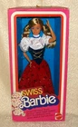 Vintage Mattel Swiss Barbie Dolls of the World #7541 1983 New in Box