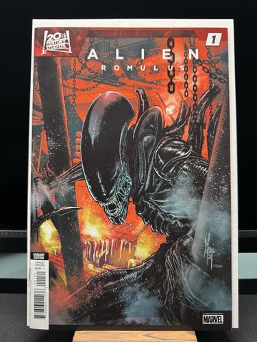 ALIEN ROMULUS #1 COVER C MARCO CHECCHETTO VARIANT MARVEL PREQUEL 2024 NM