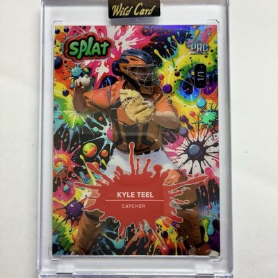  KYLE TEEL 2024 Wild Card Splat Red White Blue Shimmer #1/1 PRC White Sox