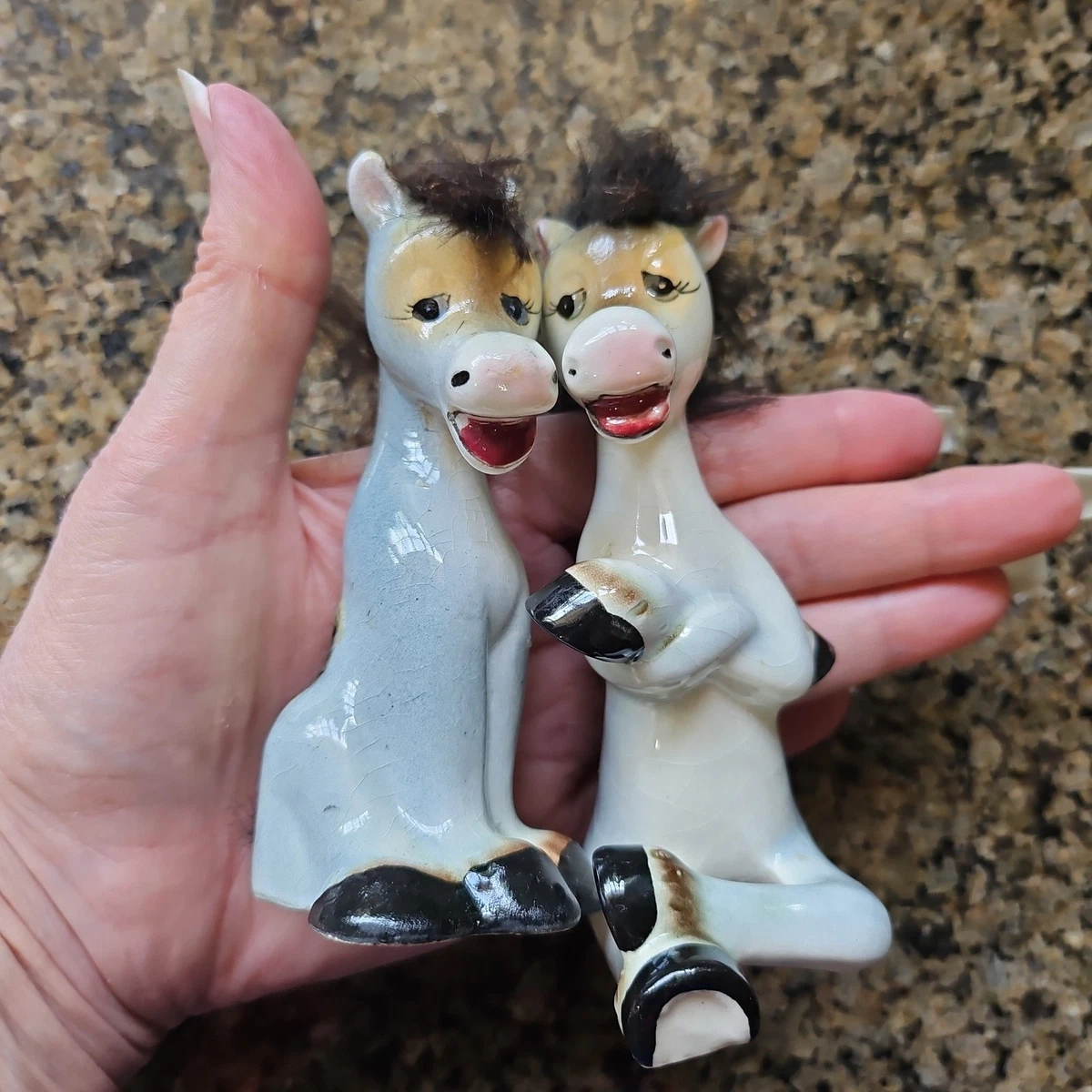 ハワイビンテージフィギュア陶器ソルトアンドペッパー2体セット Collectible Animation Salt & Pepper Shakers for sale | eBay