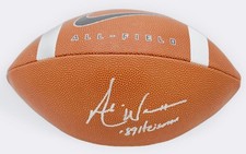 ANDRE WARE SIGNED OFFICIAL SIZE NIKE FOOTBALL HOUSTON COUGARS HEISMAN BAS K41