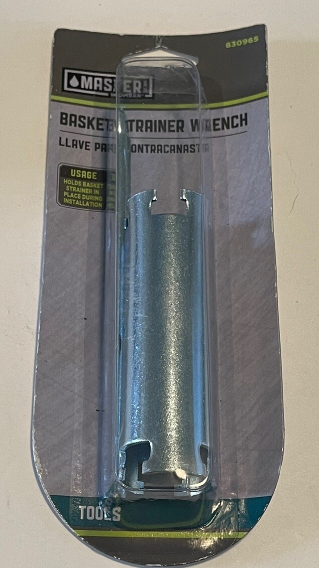 Master Plumber Basket Strainer Wrench with Sliding Handle 830965