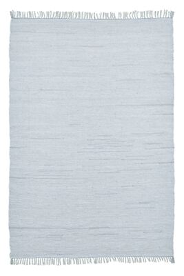 Teppich Happy Cotton aus Baumwolle, Flachgewebe, handgewebt, vielseitig, robust