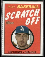 2020 Topps Heritage #10 Cody Bellinger 1971 Topps Baseball Scratch-Offs
