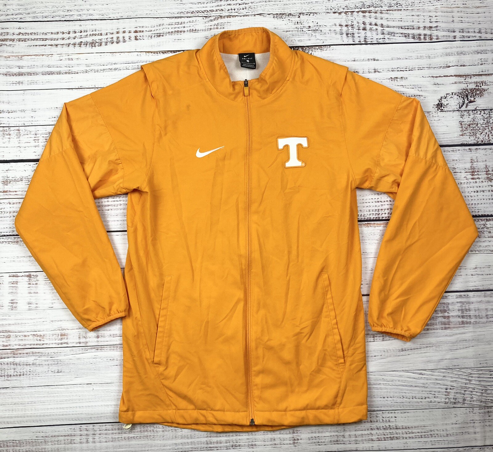 SACAI X NIKE Giacca a vento Tennessee Volunteers uomo piccola Nike Dri Fit full zip