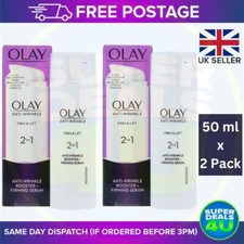 Image of Olay Anti Wrinkle FIRM & LIFT 2 in 1 Day Cream And Serum (50 ml x 2 Pack)