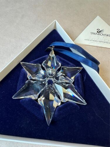 SWAROVSKI CRYSTAL 2000 ANNUAL SNOWFLAKE CHRISTMAS ORNAMENT NIB BEAUTIFUL COA - Picture 9 of 10