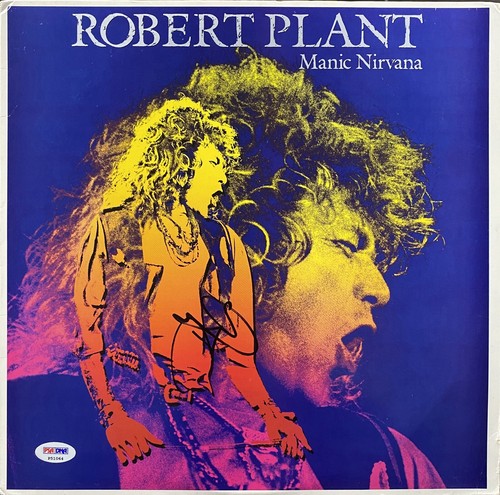 Robert Plant Signed 