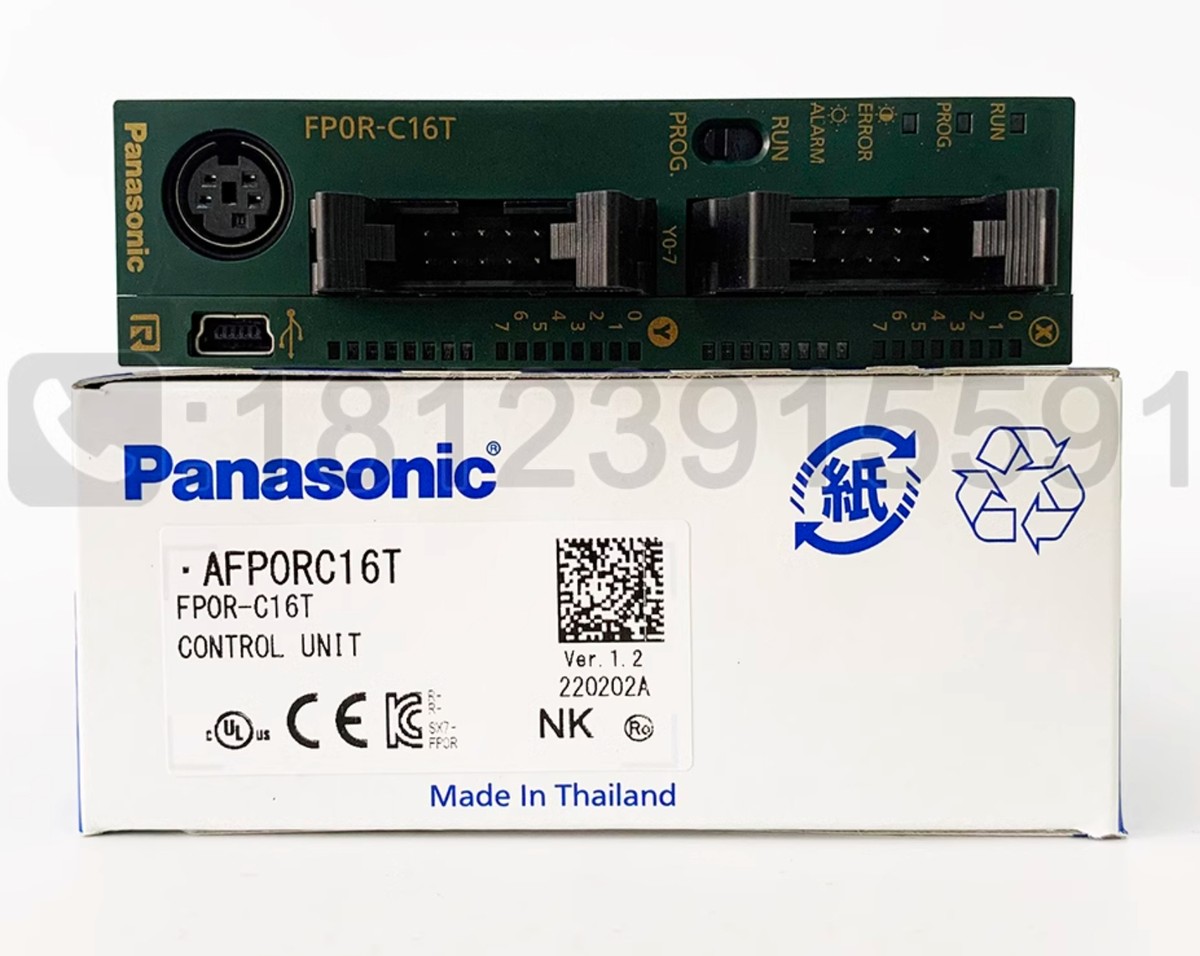 Panasonic PLC Programmable Controllers Processors FP0R-C16T 