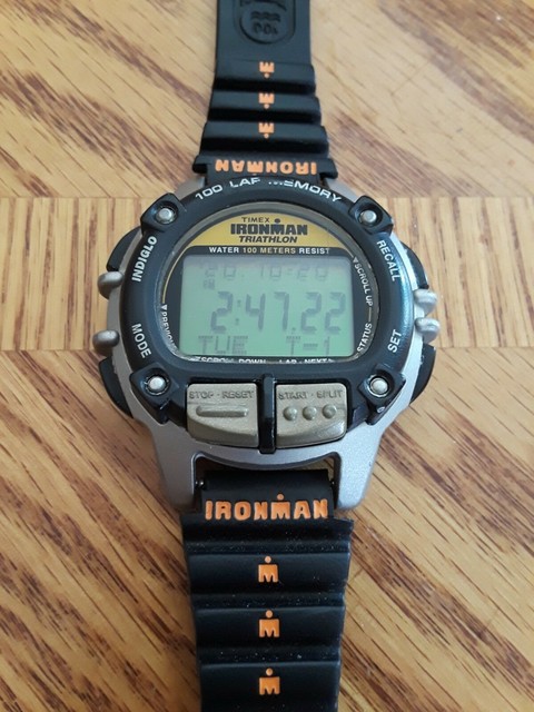vintage timex ironman triathlon watch
