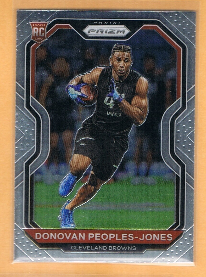 2020 Panini Prizm Donovan Peoples-Jones Rookie #319 Cleveland Browns RC