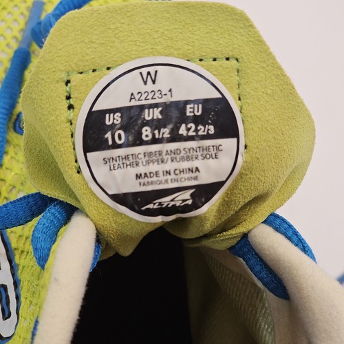 Altra The One Womens Size UDS 10 Minimal Zero Drop Trail Running Shoes A2223-1 - Picture 6 of 7